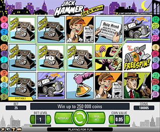 Screenshot from the slot Jack Hammer