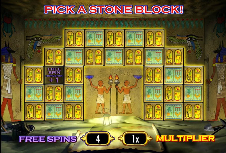 Screenshot from the slot Pharaoh's Fortune
