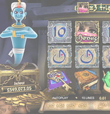 Random Logic's Millionaire Genie Slot