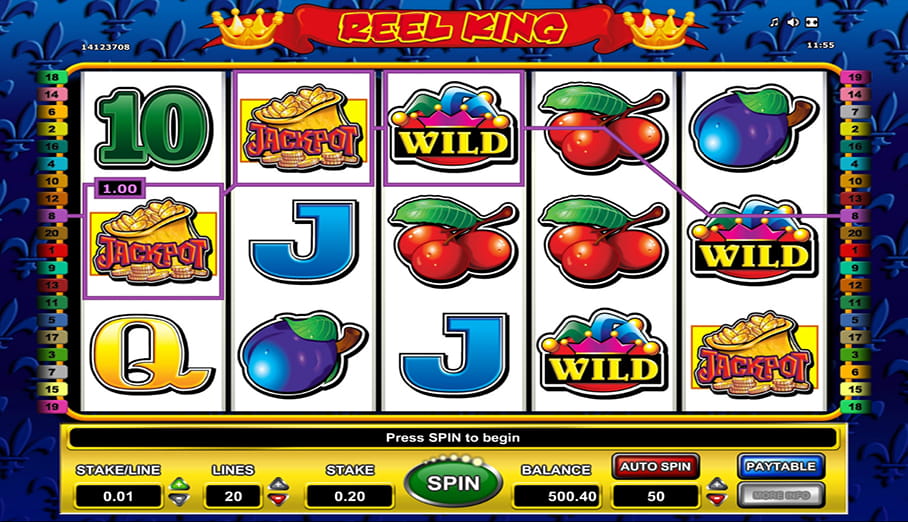 Screenshot from the slot Reel King
