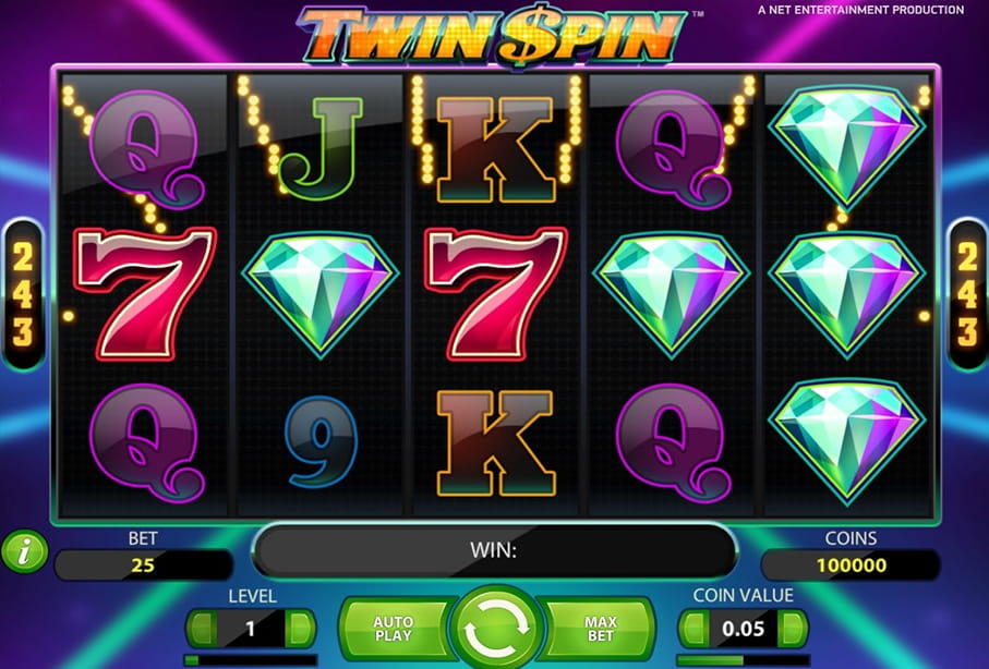 Screenshot from the slot Twin Spin